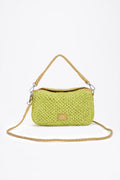 EJA Crossbody Bag Lime Green - Interior View