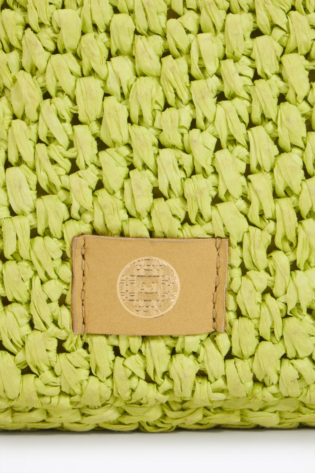 EJA Crossbody Bag Lime Green - Hardware Detail